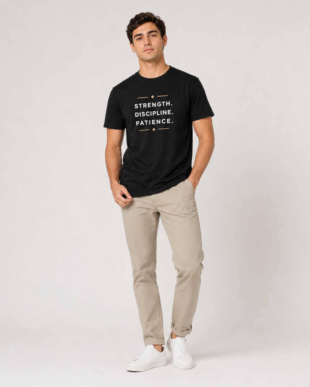 group:black | SDP Essential Tee - Black - Product view 2