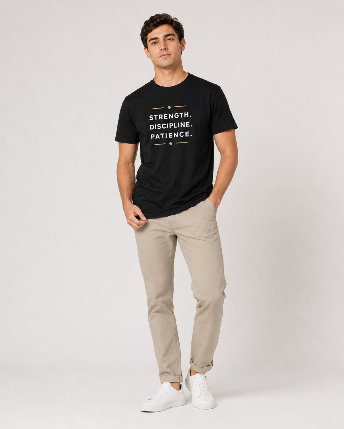 group:black | SDP Essential Tee - Black - Product view 2