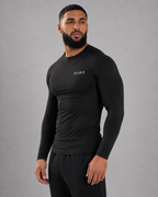 group:black | SABR Performance Compression Top - Black - Product view 2