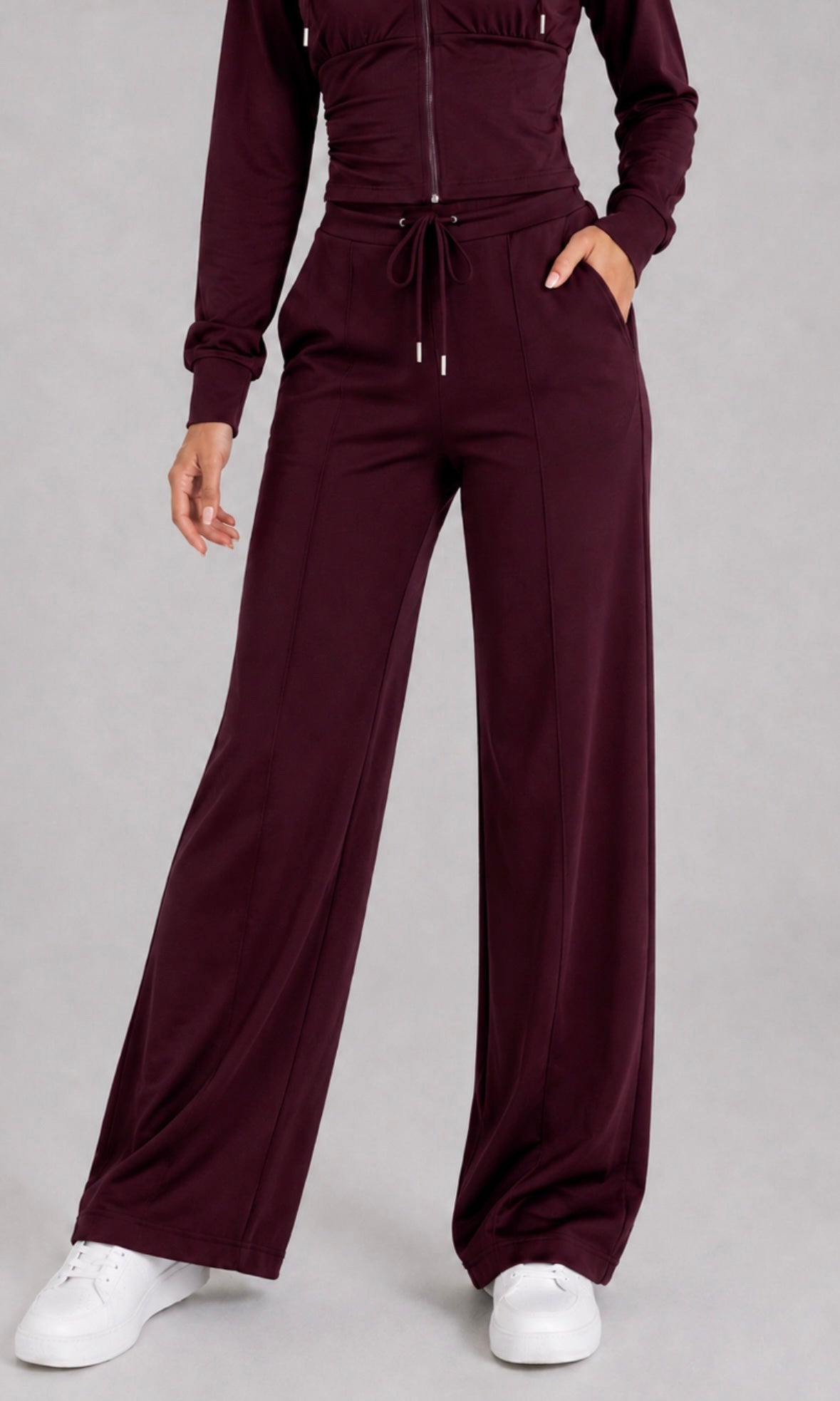 group:burgundy | SABR Two-Piece Set - Burgundy - Product view 3