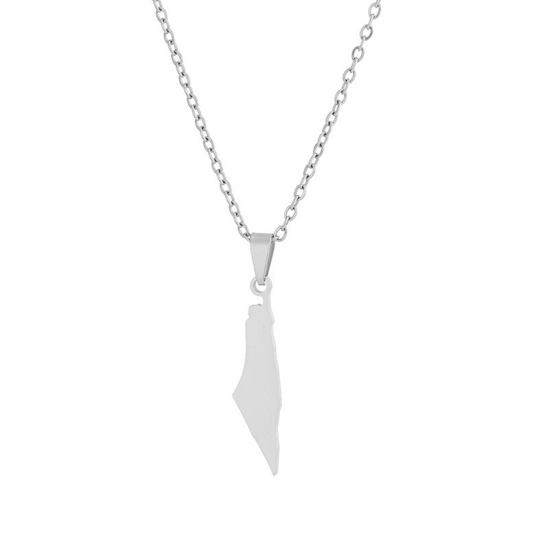 SABR Palestine Pendant Necklace
