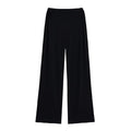 Waist zipper wide leg pants
