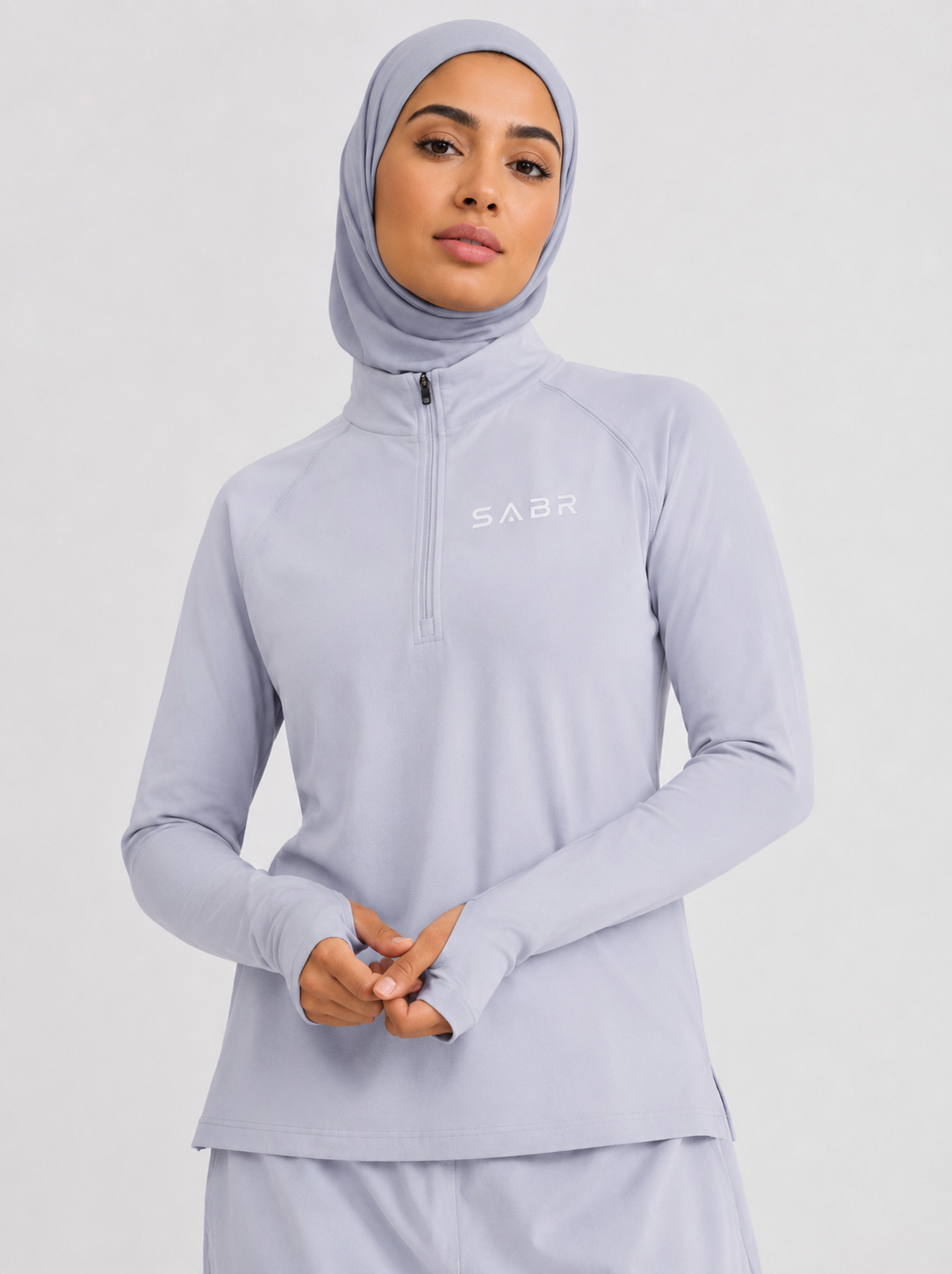 group:light-purple | SABR Performance Training Top - Light Purple - Front view
