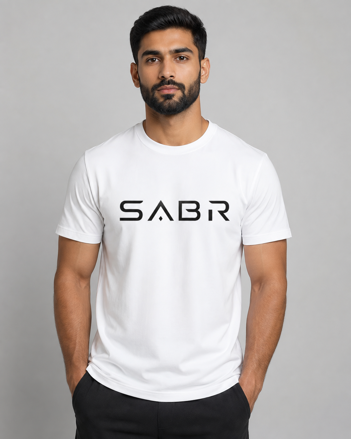 group:cvc-white | SABR Signature Tee - CVC White - Product view 1