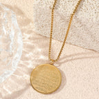 SABR Ayatul Kursi Medallion Necklace
