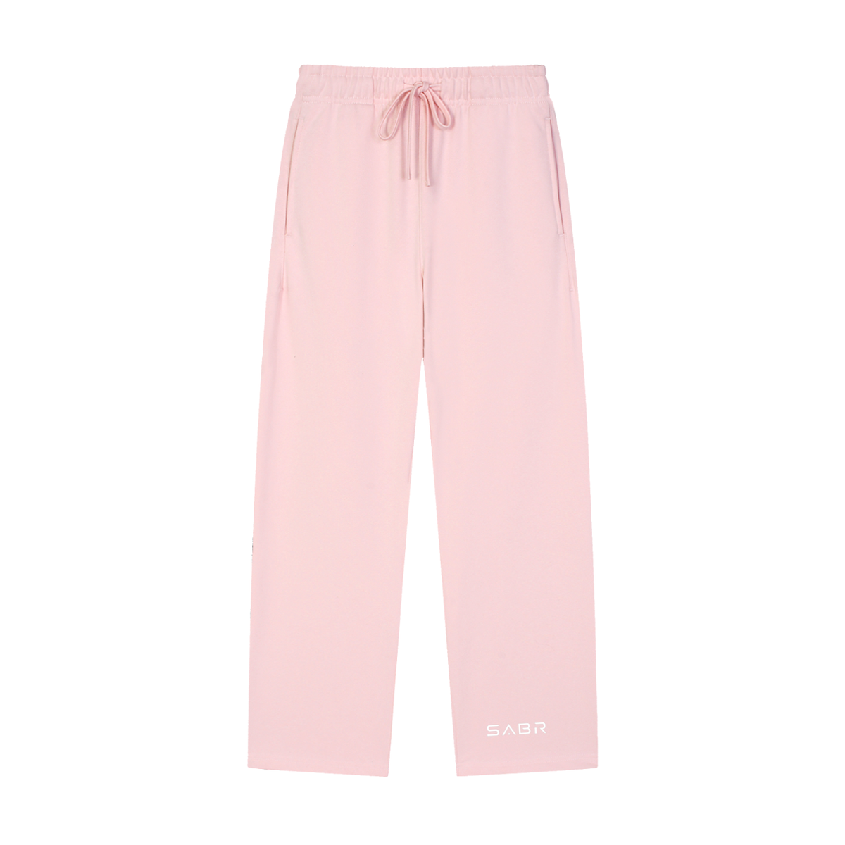 group:pink | Solid Color Straight-Leg Sweatpants - Pink - Product view 1