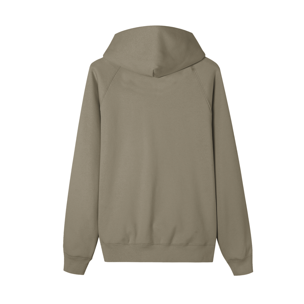 group:carbon-gray | Essential Zip-up Fleece Hoodie - Carbon Gray - Product view 2