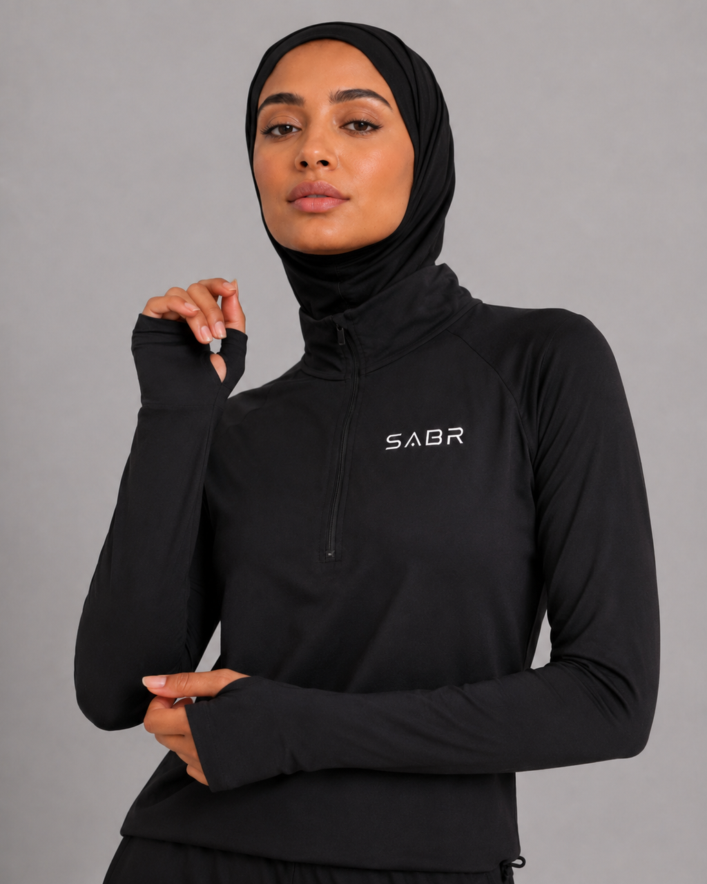 group:black | SABR Performance Training Top - Black - Product view 2