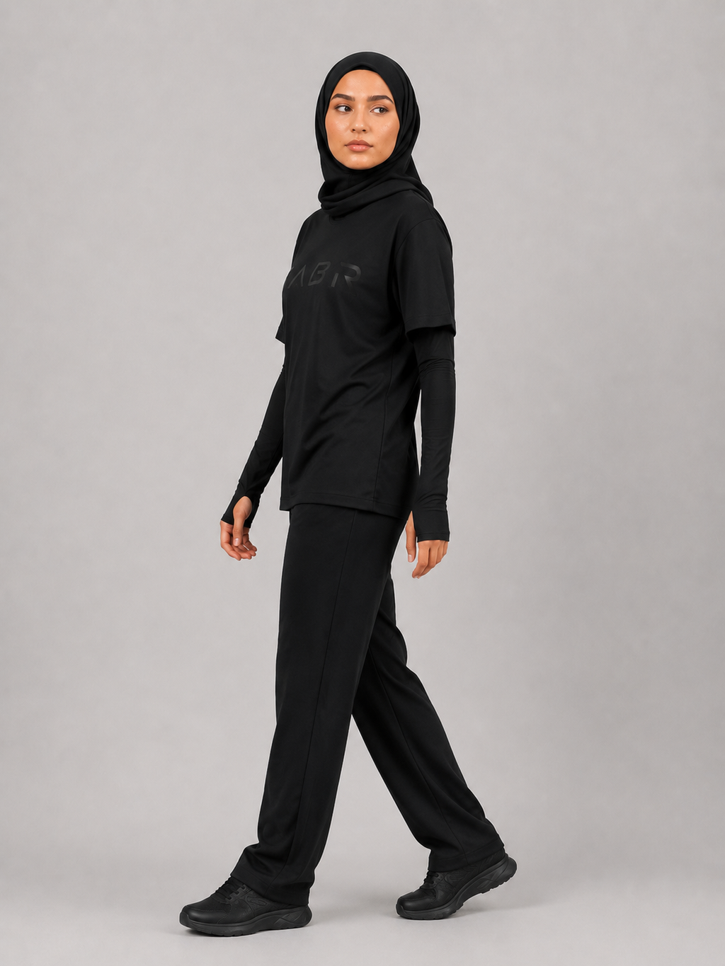 group:cvc-black | SABR Signature Tee - CVC Black - Product view 2