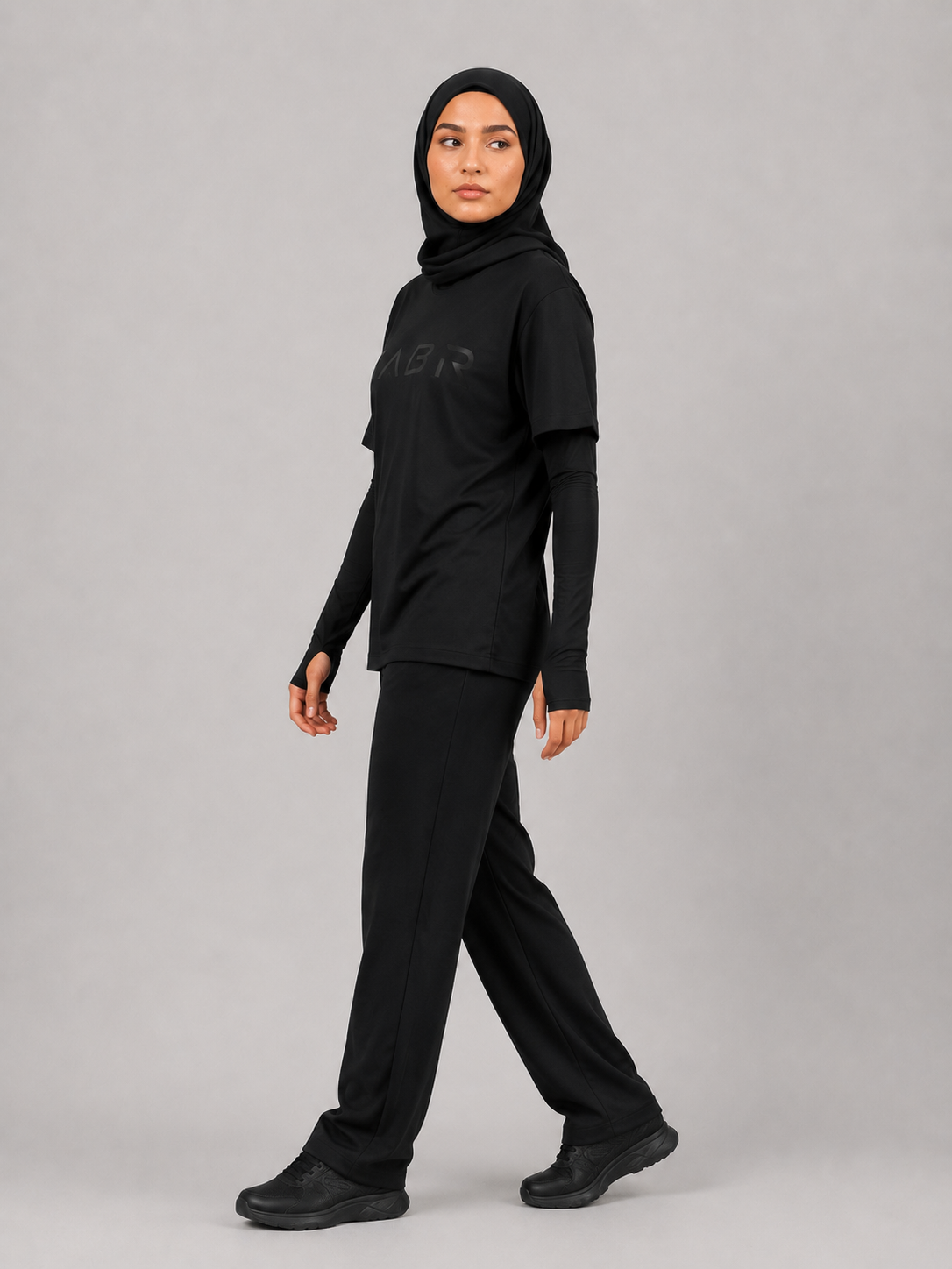 group:cvc-black | SABR Signature Tee - CVC Black - Product view 2