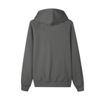 group:cement-gray | Essential Zip-up Fleece Hoodie - Cement Gray - Product view 2