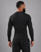 group:black | SABR Performance Compression Top - Black - Product view 3