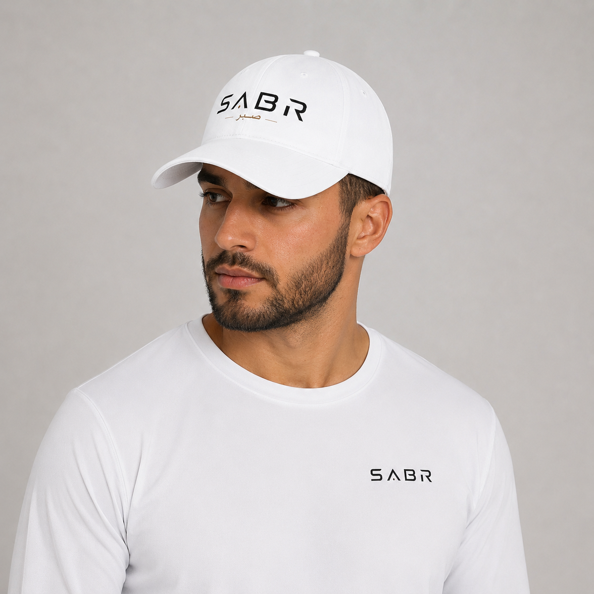group:white | SABR Signature Cap - White - Product view 3
