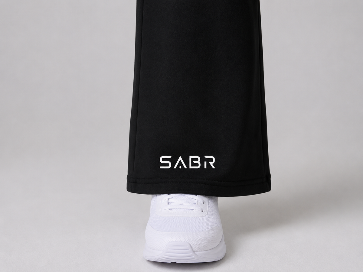 group:black | SABR Wide Leg Training Pants - Black - Product view 3