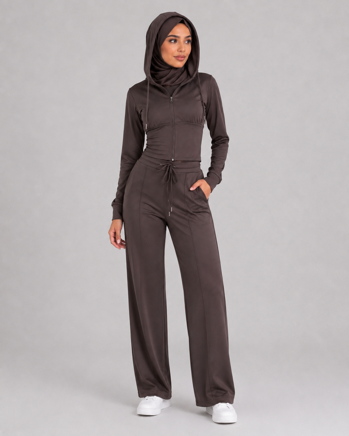 group:brown | SABR Two-Piece Set - Brown - Product view 2