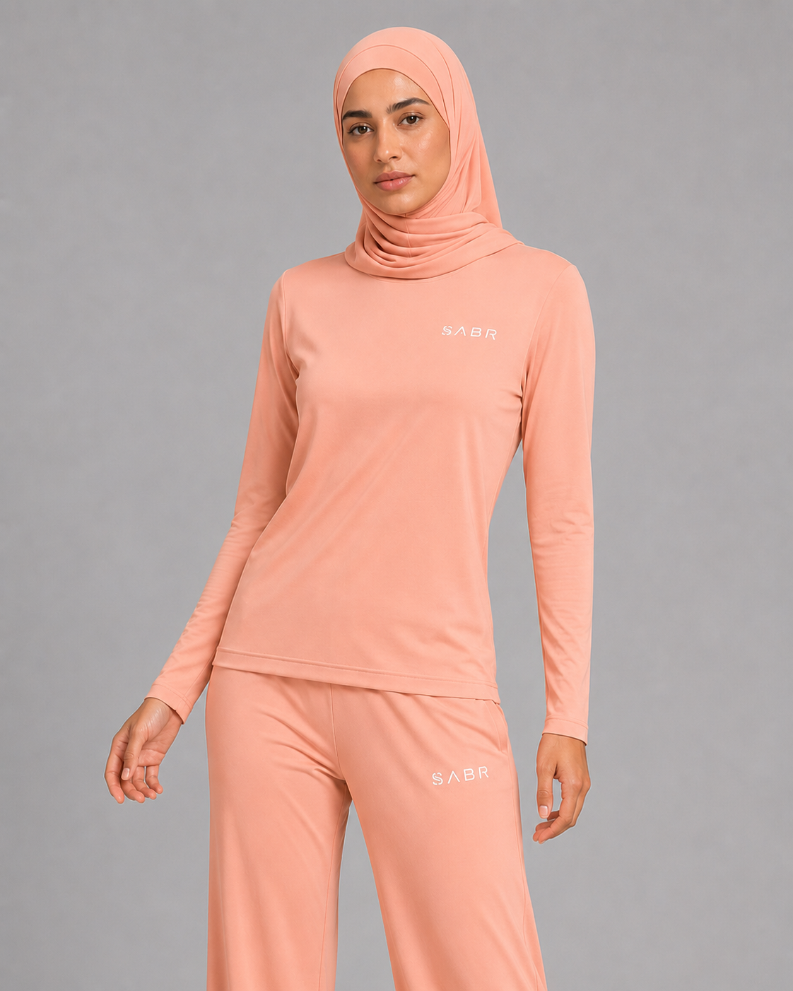 group:soft-coral | Women's Pro Long Sleeve - Soft Coral - Front view