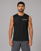 group:black | SABR Essential Muscle Tank - Black - Product view 2