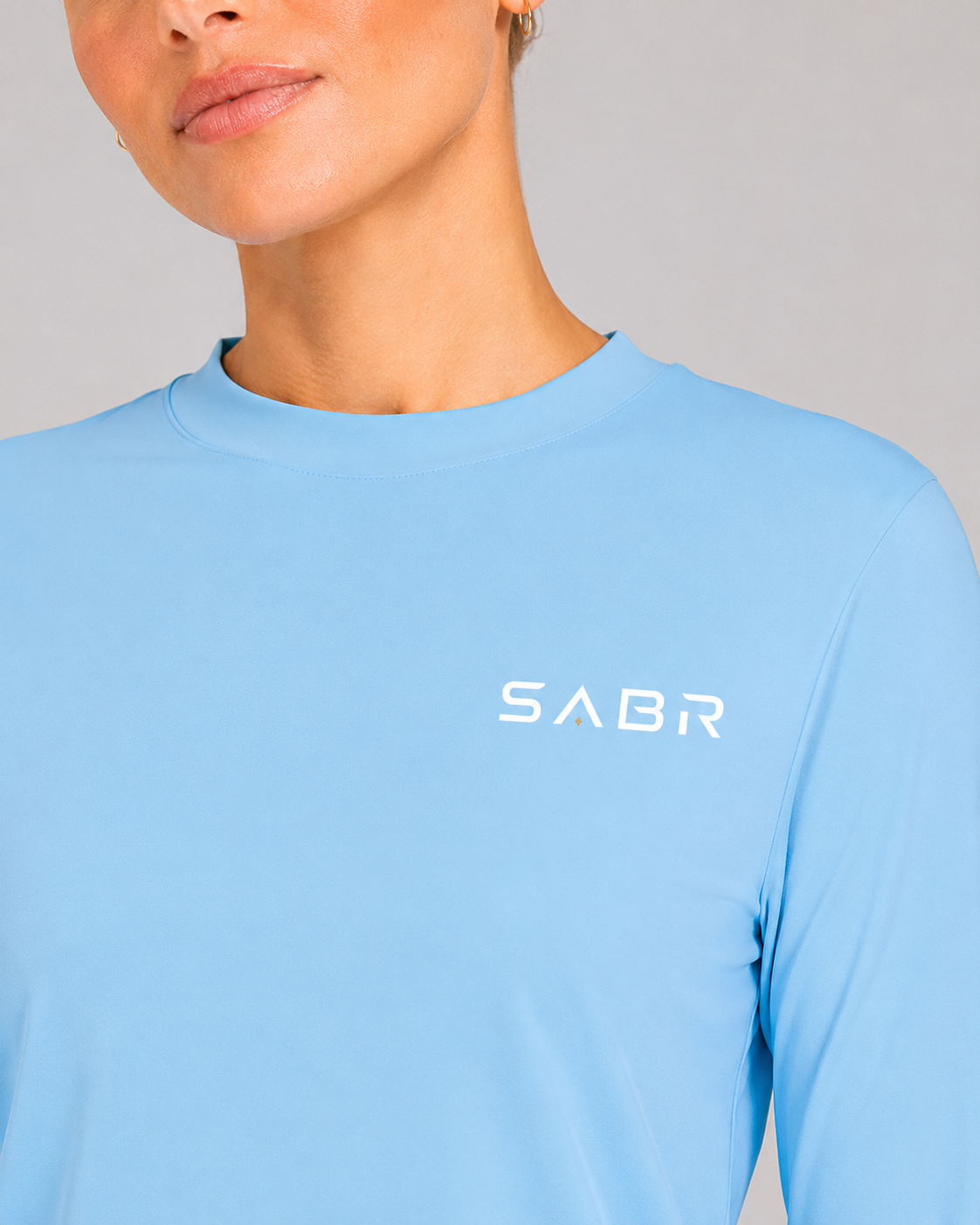group:light-blue | Women's Pro Long Sleeve - Light Blue - Product view 5