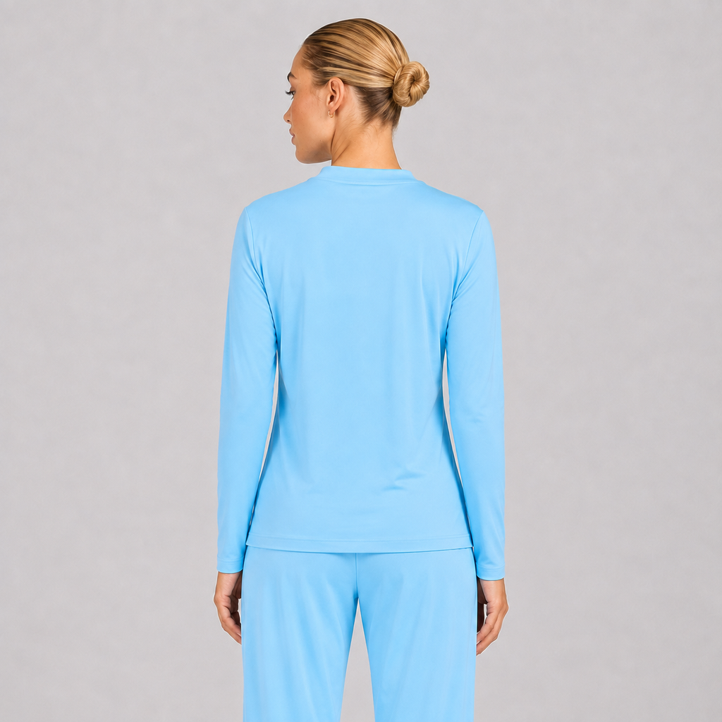 group:light-blue | Women's Pro Long Sleeve - Light Blue - Product view 4