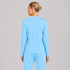 group:light-blue | Women's Pro Long Sleeve - Light Blue - Product view 4