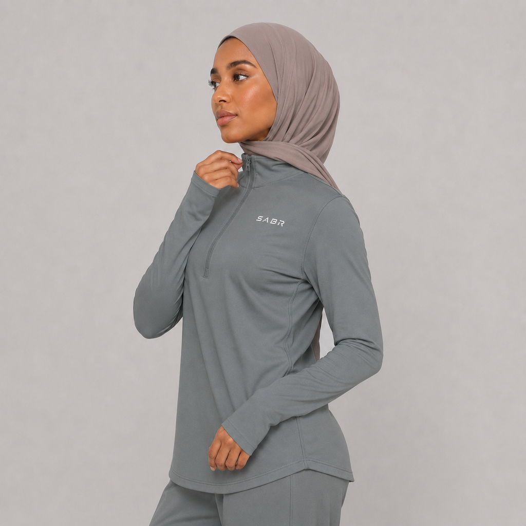 Ladies Quarter-Zip Pullover