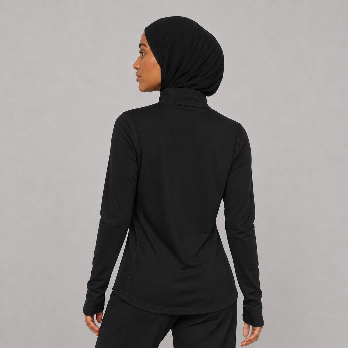 Ladies Quarter-Zip Pullover