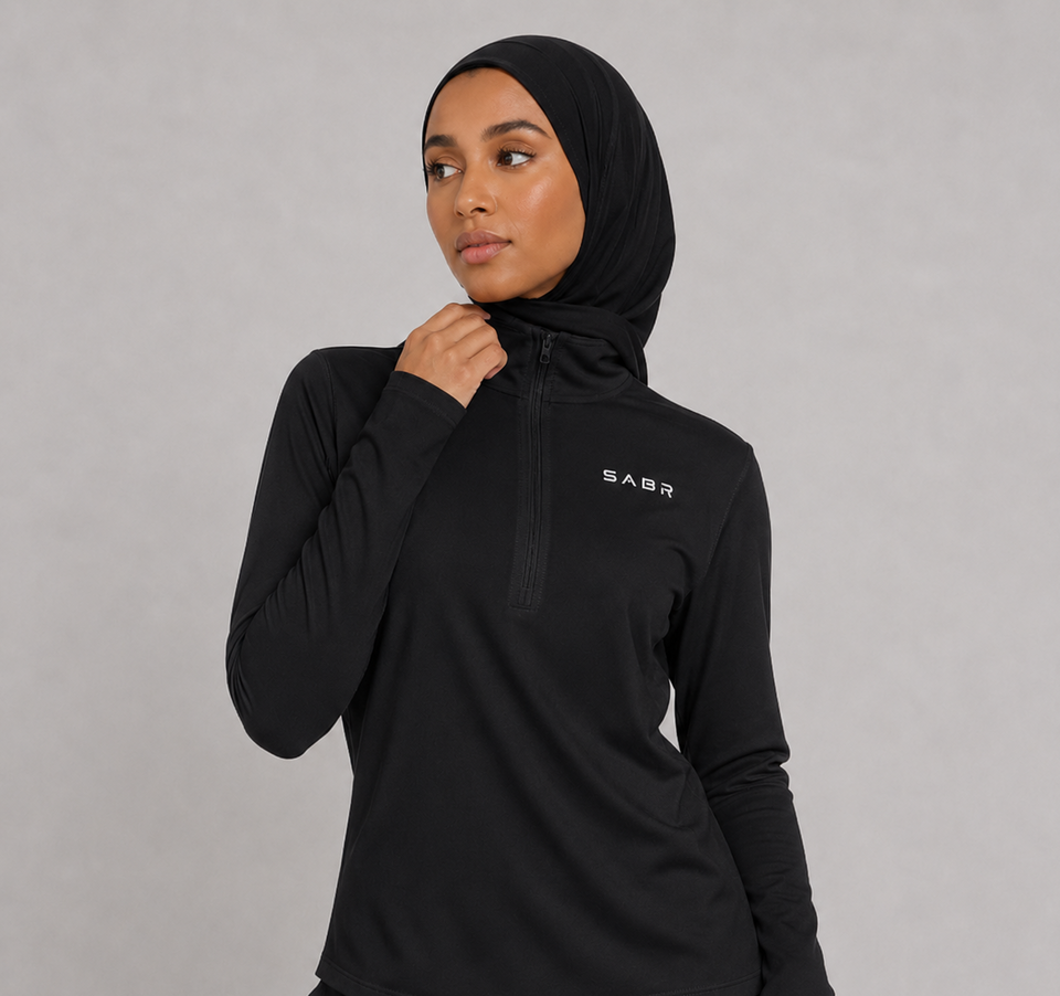 Ladies Quarter-Zip Pullover