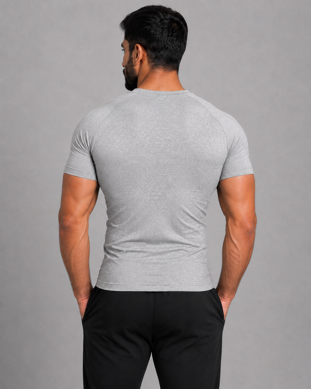 group:flecking-gray | SABR Performance Short Sleeve - Flecking Gray - Product view 3